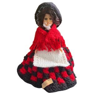 Vintage Travel Souvenir Fun Wales Welsh Costume Doll